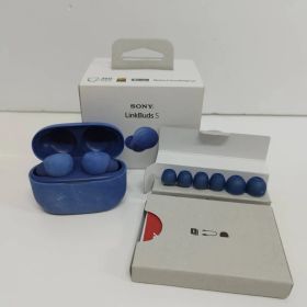 【美品】SONY LinkBuds S/WF-LS900N/YY2950/ワイヤレスイヤホン/アースブルー