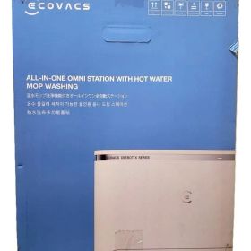 ECOVACS エコバックス ロボット掃除機 DEEBOT X2 OMNI DEX86 ホワイト