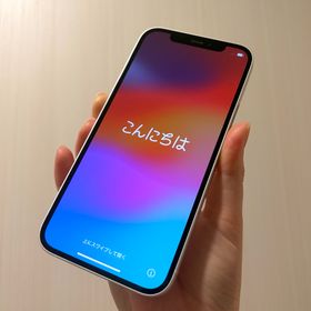 アップル(Apple)の【値下げ】iPhone12 128GB ホワイト SIMフリー(スマートフォン本体)