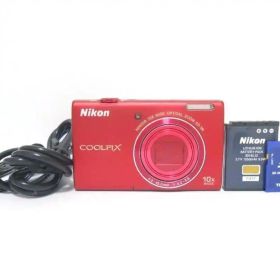 【返品保証】 ニコン Nikon COOLPIX S6200 レッド