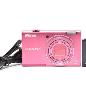 ★美品★ ニコン NIKON COOLPIX S6200 ピンク #4511W0301
