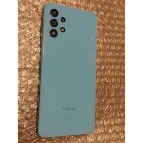 サムスン(SAMSUNG)のSAMSUNG Galaxy A32 5G SCG08 オーサム ブルー(スマートフォン本体)