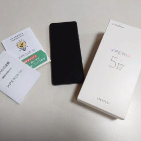 Xperia 5 IV SoftBank a204so ブラック ※難あり