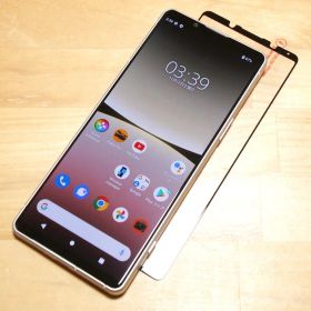 ほぼ無傷XPERIA 5 IV SOG09(W)液晶保護ガラス付 SIMフリー