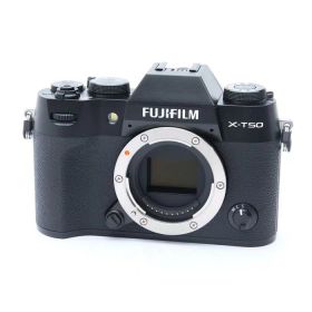 【中古】 《美品》 FUJIFILM X-T50 ボディ ブラック 【センサークリーニング/各部点検済】 [ デジタルカメラ ]