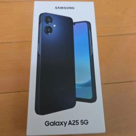 未使用 SamsungGalaxy A25 5G 本体 ブラック