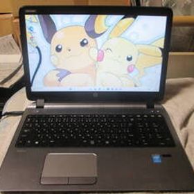hp ProBook 450G2 Windows11 Pro 64bit Intel Core i3-5010U 2.10GHz 4GB 500GB 15.6型 ブラック系 カメラ L-Office AC付◇p1967◇