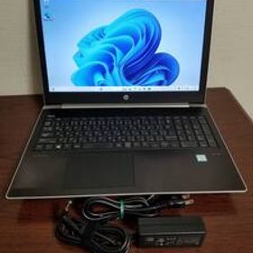 198 美品 HP ProBook 450 G5 Core i5 第8世代 (8250U)◆メモリ8GB◆SSD256GB◆15.6インチ HD 動作品 Win11 PC Office2021 laptop