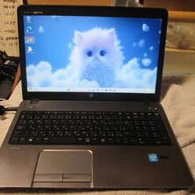 hp ProBook 450 G1 Windows11 Pro 64bit Intel Core i5-4200M 2.50GHz 8GB 250GB 15.6型 ブラック系 Li-Office AC付 ◇p1911◇