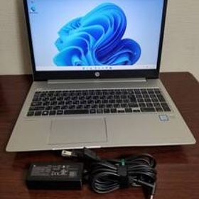 203 美品 HP ProBook 450 G6 Core i5 第8世代 (8265U)◆メモリ8GB◆SSD256GB◆15.6インチ HD 動作品 Win11 PC Office2021 laptop ノート