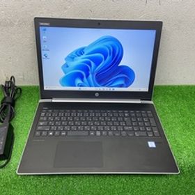 HP PROBOOK 450 G5 ノートPC i5第7世代 Core i5-7200U TOKYO HP ノートパソコン中古 メモリ8GB NVMe 256GB カメラ 15.6 LAPTOP