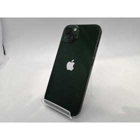 【中古】Apple au 【SIMフリー】 iPhone 13 128GB グリーン MNGG3J/A【浜松駅前】保証期間１ヶ月【ランクC】