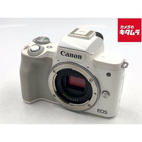 【中古】 【美品】 キヤノン EOS Kiss M ボディ ホワイト