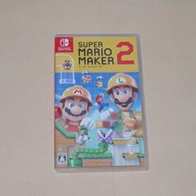 Switch：スーパーマリオメーカー2（美品,任天堂,手塚卓志,木村浩之,押野洋介,日野重文,山村康久,朝日温子,Super Mario Maker 2,2019年)