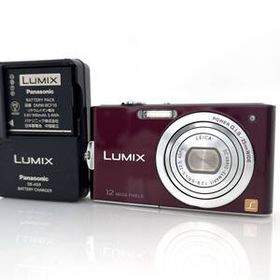 【パナソニック】Panasonic LUMIX DMC-FX60 パープル コンパクトデジタル #P822