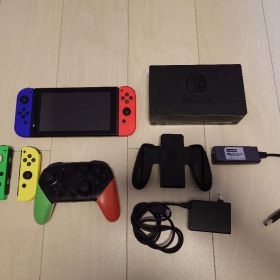 Nintendo Switch 本体 プロコンとジョイコン4個付き