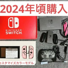 【美品・純正プロコン付】Nintendo Switch 本体 カラーカスタマイズ