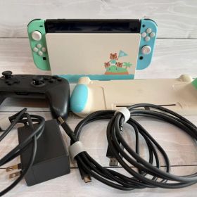 Nintendo Switch あつ森モデル 本体＋純正プロコン付き 動作確認済