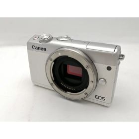 【中古】Canon EOS M100 ボディ ホワイト【新宿2】保証期間1ヶ月【ランクB】