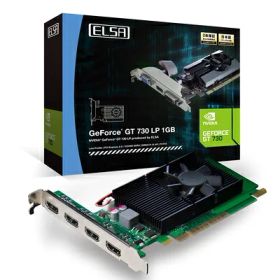 【中古】 ELSA GEFORCE GT 730 1GB QD グラフィックスボード GD730-1GERQD