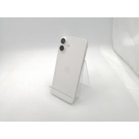 【中古】Apple 国内版 【SIMフリー】 iPhone 16 Plus 256GB ホワイト MXVH3J/A【ECセンター】保証期間１ヶ月【ランクA】