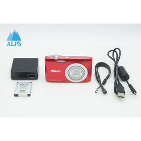 美品 Nikon ニコン COOLPIX A100 コンパクトデジタルカメラ レッド 260311c【アルプスカメラ】