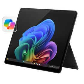 Microsoft Surface Pro 2-in-1 Laptop/Tablet (2024), Windows 11 Copilot+ PC, 13" Touchscreen OLED Display, Snapdragon X Elite (12 Core), 16GB RAM, 256GB