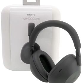 【SONY】ソニー『ワイヤレスノイズキャンセリングステレオヘッドセット / ブラック』WH-1000XM6(B) 2025年5月発売 音響機器 1週間保証【中古】