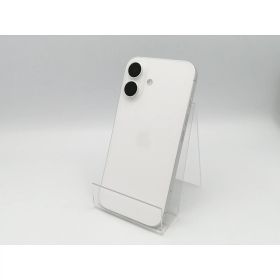 【中古】Apple 国内版 【SIMフリー】 iPhone 16 128GB ホワイト MYDR3J/A【ECセンター】保証期間1ヶ月【ランクB】