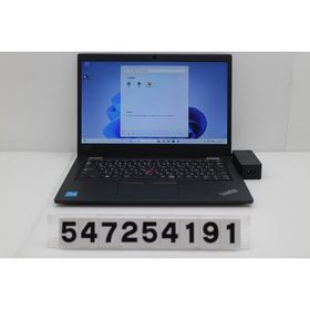 ノートパソコン Lenovo ThinkPad L13 Gen2 Core i3 1115G4 3GHz/8GB/256GB(SSD)/13.3W/FWXGA(1366x768)/Win11