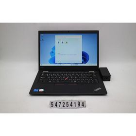 ノートパソコン Lenovo ThinkPad L13 Gen2 Core i5 1135G7 2.4GHz/8GB/256GB(SSD)/13.3W/FWXGA(1366x768)/Win11