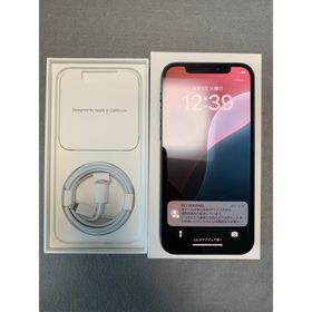 美品 国内版 SIMフリー iPhone12 64GB ブラック色(スマートフォン本体)