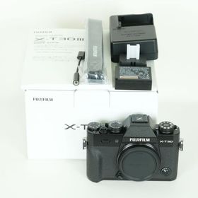 [美品 | シャッター数1,410回] FUJIFILM X-T30 III [ボディ ブラック] | FUJIFILM Xマウント