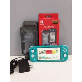 【良品】Nintendo Switch Lite HDH-001/2019年製/ターコイズ/プロテクターつき！