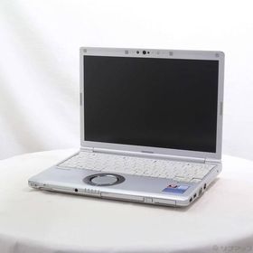 〔中古〕Panasonic(パナソニック) Lets note SV7 CF-SV7HDGQR シルバー 〔Windows 10〕〔371-ud〕