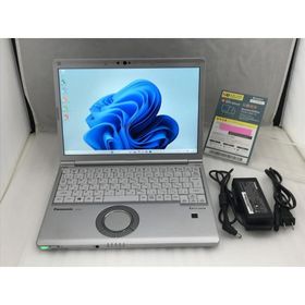 パナソニック Panasonic Let's note SV7 ノートパソコン シルバー CF-SV7RD7VS