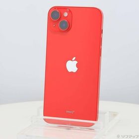 〔中古〕Apple(アップル) iPhone14 Plus 512GB プロダクトレッド NQ4V3J／A SIMフリー〔276-ud〕