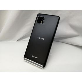 【中古】SHARP 国内版 【SIMフリー】 AQUOS sense4 ブラック 4GB 64GB SH-M15【札幌】保証期間１ヶ月【ランクA】