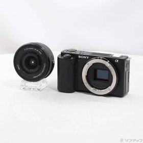 〔中古〕SONY(ソニー) VLOGCAM ZV-E10L パワーズームレンズキット ブラック〔196-ud〕