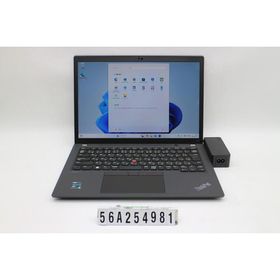 ノートパソコン Lenovo ThinkPad X13 Gen2 Core i5 1135G7 2.4GHz/8GB/256GB(SSD)/13.3W/WUXGA(1920x1200)/Win11 キー文字消えあり