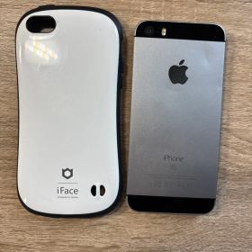 iPhone SE ジャンク品 ＋ i Face ケース付き
