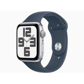 新品未開封 Suica対応 Apple Watch SE 第2世代 GPSモデル 44mm MREE3J/A [シルバー/ストームブルースポーツバンド M/L]メモリ：32GB メーカー保証無 当店保証無