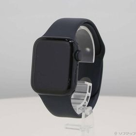 〔中古〕Apple(アップル) Apple Watch SE 第2世代 GPS 40mm ミッドナイトアルミニウムケース ミッドナイトスポーツバンド〔348-ud〕