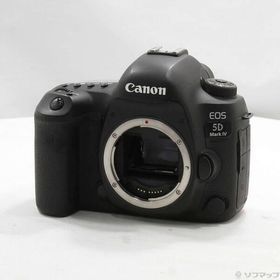 〔中古〕Canon(キヤノン) EOS 5D MarkIV (3040万画素／SDXC／CF)〔262-ud〕