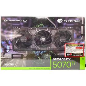 中古 グラフィックボード GAINWARD GeForce RTX 5070 Ti Phantom NE7507T019T2-GB2030P RTX5070Ti/16GB/DDR7/HDMIx1 DPx3