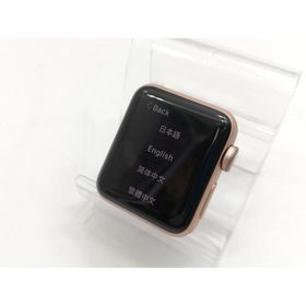 【中古】Apple Apple Watch Series3 Cellular 38mm ゴールドアルミケース (バンド無し)【福岡筑紫】保証期間１ヶ月【ランクB】