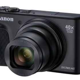 【在庫限即納】CANON キャノン デジタルカメラ「PowerShot SX740 HS」（ブラック） PSSX740HSBK