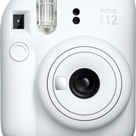 【マラソン期間中特別価格】 富士フイルム(FUJIFILM) チェキ インスタントカメラ instax mini 12 クレイホワイト INS MINI 12 WHITE