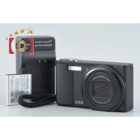 【中古】RICOH リコー CX3 コンパクトデジタルカメラ シャッター回数僅少