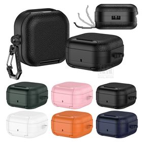 Galaxy Buds4 ケース Buds4 Pro カバー カラビナ付き PUレザー シンプル 保護カバー おすすめ おしゃれ Samsung ギャラクシーバッズ4 /